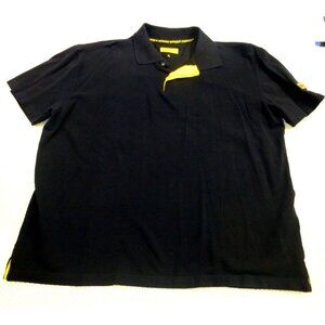 Pirelli Black Polo Shirt XL With Yellow Accents Power Is Nothing Without Control